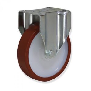Rueda fija poliuretano Gayner diametro 200 mm. KIPF5 200 NPL5 codigo 35-889