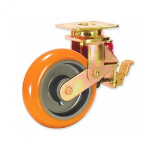 Rueda giratoria poliuretano Gayner diametro 125 mm. HAPG6 125 APBB5-FS codigo 36-762-FS - Imagen 1