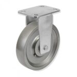 Rueda fija hierro Gayner diametro 150 mm. QPF6 150 HFB6 codigo 36-867