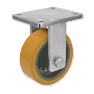 Rueda fija poliuretano Gayner diametro 400 mm. UPF8 400 HPB8 codigo 38-445