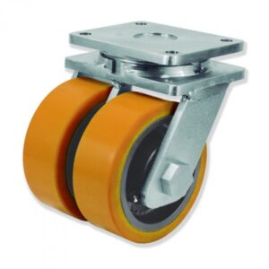 Rueda giratoria poliuretano Gayner diametro 150 mm. UDPG8 150 HPB8 codigo 38-504