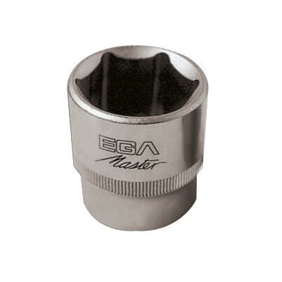 LLAVE DE VASO 1/2" DE ACERO INOXIDABLE 6 cantos (mm.)