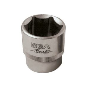 Llave de vaso 3/4" acero inoxidable Ega Master 26 mm. 6 cantos codigo 38677