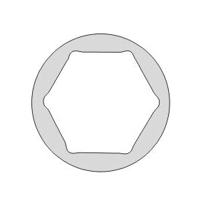 Egamaster Llave vaso hexagonal 3/4-35mm