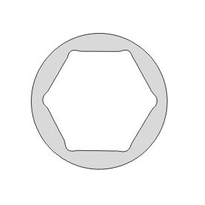 Egamaster Llave vaso hexagonal 3/4-35mm