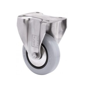 Rueda goma fija  Alex diametro 60 mm. modelo 2-4334