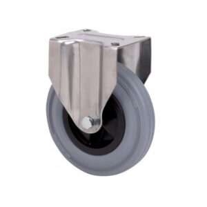 Rueda goma fija  Alex diametro 200 mm. modelo 2-4759