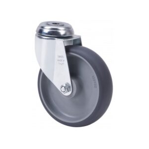 Rueda goma giratoria  Alex diametro 100 mm. modelo 2-4621