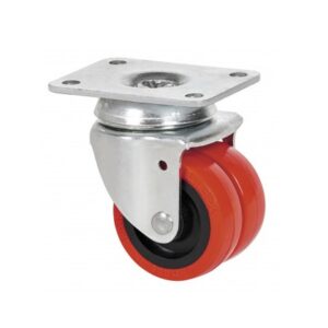 Rueda poliuretano giratoria  Alex diametro 50 mm. modelo 1-0790