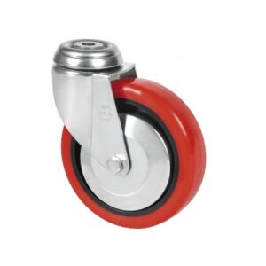 Rueda poliuretano giratoria  Alex diametro 125 mm. modelo 2-4772