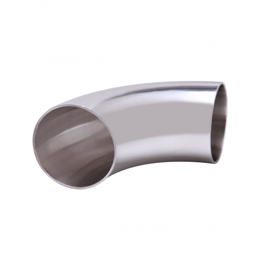 CODO SOLDAR A/INOX. A-316L PULIDO DIN-11852