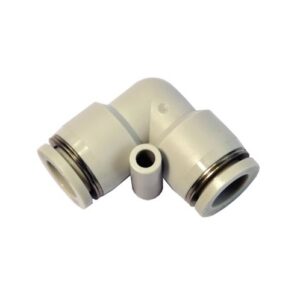 Racor union en codo tubo-tubo Airtac D-6  gris codigo GPV6