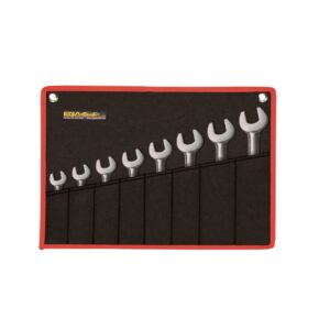 Juego de 8 llaves fijas Ega Master 6-7/19-22 mm. acero inoxidable codigo 38629