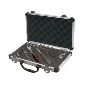 Juego de llaves de vaso 1/4" 16 ud. Ega Master 5/32"-9/16" 6 cantos codigo 58689