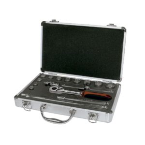 Juego de llaves de vaso 3/8" 16 ud. serie larga Ega Master 5/16"-7/8" 12 cantos codigo 58702