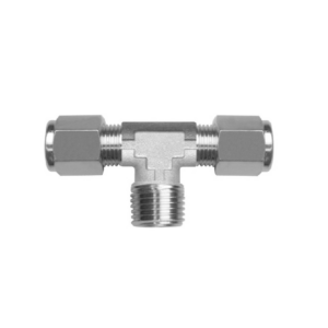 Te macho central con bicono laton niquelado D-12 1/2"