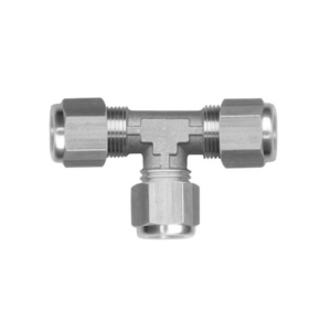 Te tubo-tubo-tubo con bicono laton niquelado D-16