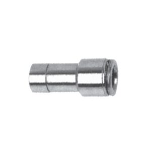 Racor laton reduccion tubo tubo D-10 D-8 laton niquelado EMGJ 10-08