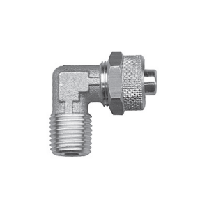 Codo macho conico fijo laton niquelado D-8 3/8"