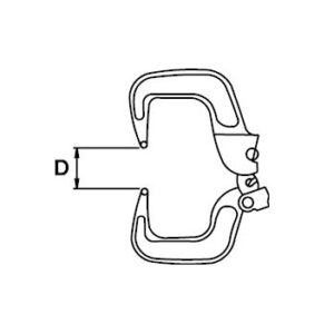 Tenaza grip con mordazas en "C" basculantes Ega Master 7"  codigo 62489 - Imagen 4