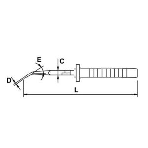 Alicate telefonista boca curva Ega Master 160 mm. Mastercut Titacrom® Bimat codigo 62500 - Imagen 3