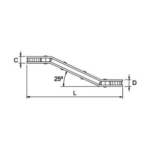 Llave estrella de carraca acodada Ega Master 41609 mm. codigo 65120 - Imagen 3