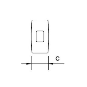 Maceta cuadrada tipo aleman Ega Master 1,5 Kg. mango madera hickory codigo 69607 - Imagen 3