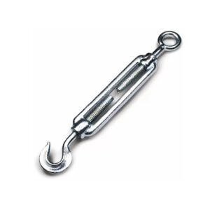 Tensor abierto gancho-anilla acero cincado Uniq DIN-1480 M-32