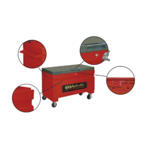 Arcon metalico con ruedas Ega Master 1220x610x870 mm. codigo 50991 - Imagen 3