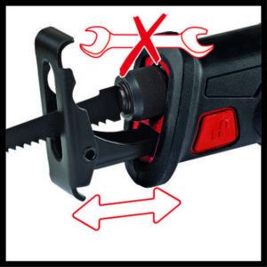 Sierra de sable Einhell TE-AP 18 Li-Solo 18 V. articulo 4326300 - Imagen 3