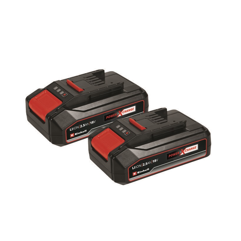 Taladro percutor batería EINHELL TE-CD 18, 1 batería de 2.5Ah + juego 22  puntas