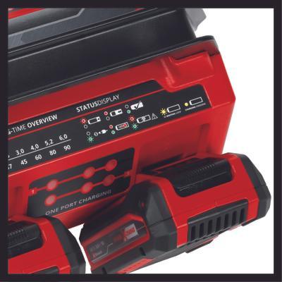 Cargador doble Einhell Power X- 4 A 2x2 18 V. articulo 4512102 - Corefluid