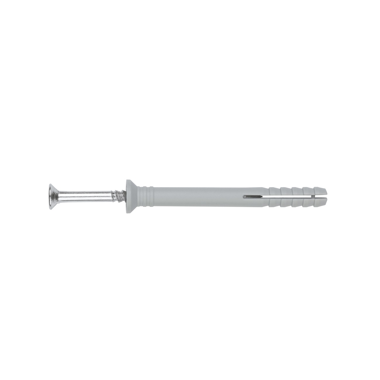 Taco clavable poliamida inox. A2 cabeza avellanada tornillo rosca arpon Index 5 x 30 D-5 TCA205030
