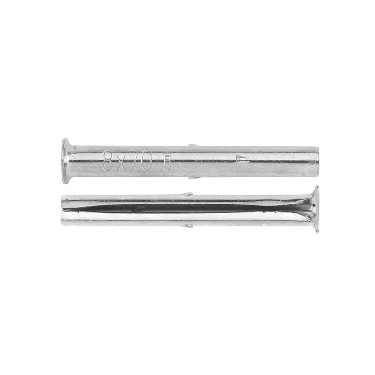 Taco elastico metalico para fijacion de rastreles Index 8 x 130 D-8 TRA8130