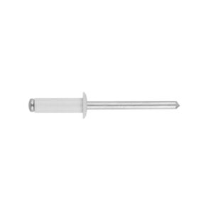 Remache de aluminio cabeza alomada blanca Index 4,0 x 10,2 RENO4010BL - Imagen 1