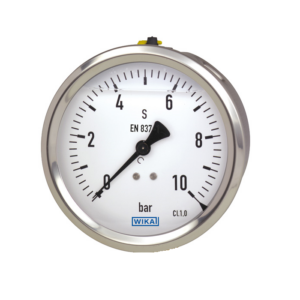 Manometro con glicerina Wika 213.53.050-D 0...1  bar G 1/4" B dorsal codigo 14396862