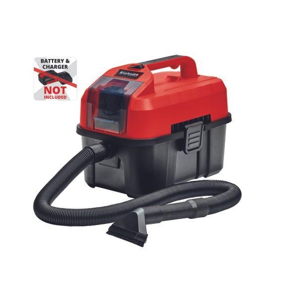 Aspirador en seco y humedo Einhell TE-VC 18/10 Li-Solo 18 V. articulo  2347160 - Corefluid