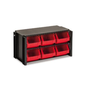 Clasificador apilable Tayg 6 cajones 360 x 170 x 190 mm. codigo 306006