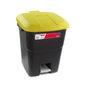 Contenedor de residuos Tayg negro-amarillo 50P codigo 430015