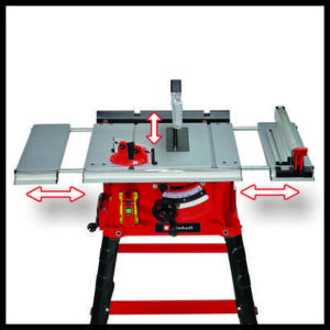 Mesa de corte con bancada Einhell TC-TS 2225 U 2.200 W. articulo 4340515 - Imagen 3