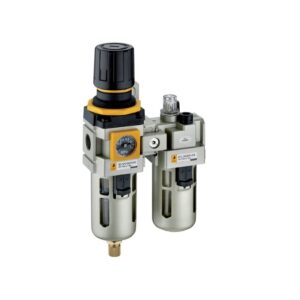 Filtro regulador lubricador para aire 25 micras con manometro integrado rosca 3/8" EIC3010-0335M