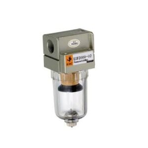 Filtro para aire 25 micras purga manual rosca 1/2" EIF4000-04J5M