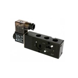 Electrovalvula Namur convertible 5-2 - 3/2 rosca 1/4" 220 V.AC. V5231-08M-E2