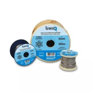 Carrete cable de acero galvanizado 7x19 + 0 4 mm. 50 metros - Imagen 1