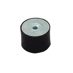 Antivibratorio cilindrico Lesol HR 102D75 102x55 M-16