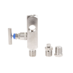 Valvula de aguja Wika IV11 A-316L PN-420 bar 1/2" NPT macho 1/2" NPT hembra codigo 14275438