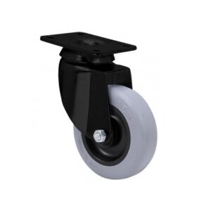 Rueda goma giratoria  Alex diametro 80 mm. modelo 2-5145