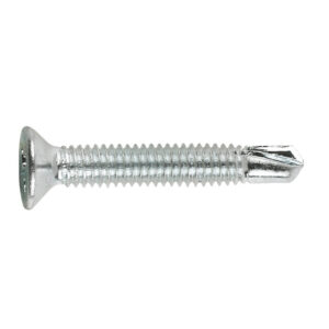Tornillos carpintería de PVC punta broca cincado Index M4 x 25 P50M425Z - Imagen 1