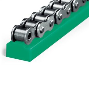 Perfil guia para cadena de rodillos simple 12B-1 tipo MS-415 paso 3/4"