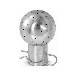 Bola de limpieza 360º Inoxpa A-316L diametro 50 mm. tubo 26x28 mm. con pasador